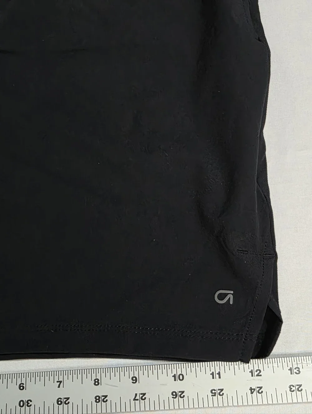 GAP Fit Mens Size Large Active Black Athletic Shorts with Elastic Waist